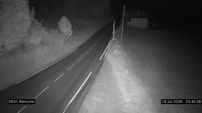 Webcam trafic France - D531, Rencurel, en direction de Villard-de-Lans